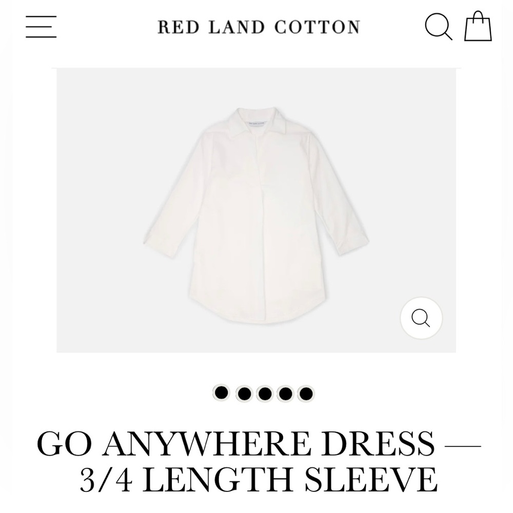 ISO DO NOT BUY - Red Land Cotton Go Anywhere Dress